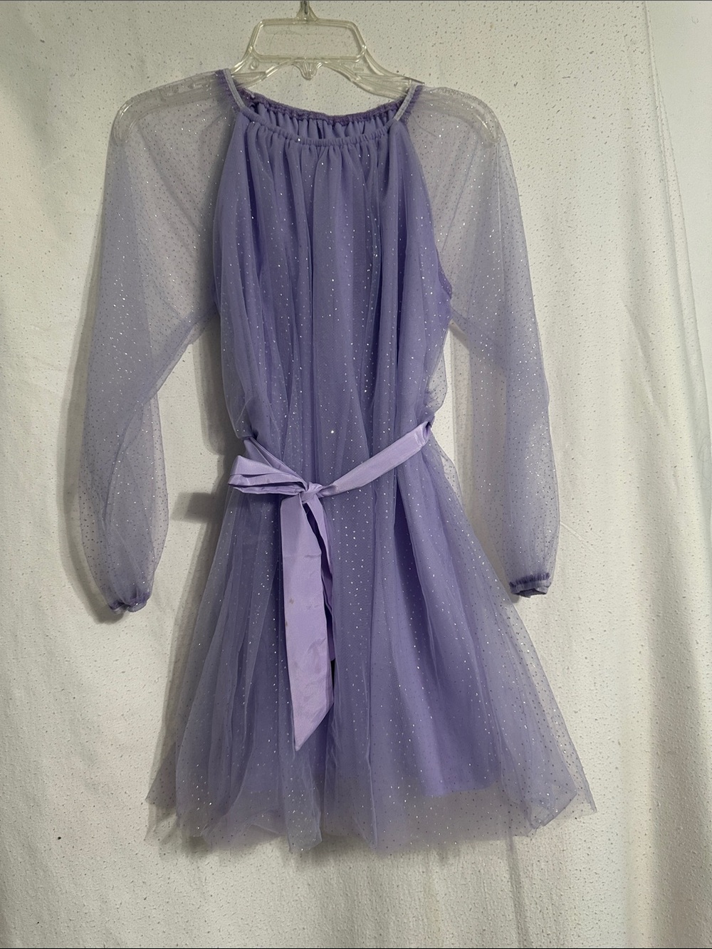 Girls Lavender Sparkle Tulle Costume Dress - Kids Costume